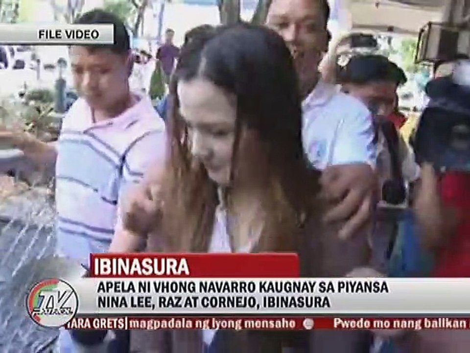 Apela ni Vhong Navarro kaugnay sa piyansa nina Lee, Raz at Cornejo, ibinasura