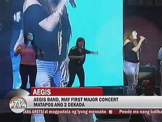 Aegis band, may first major concert matapos ang 2 dekada