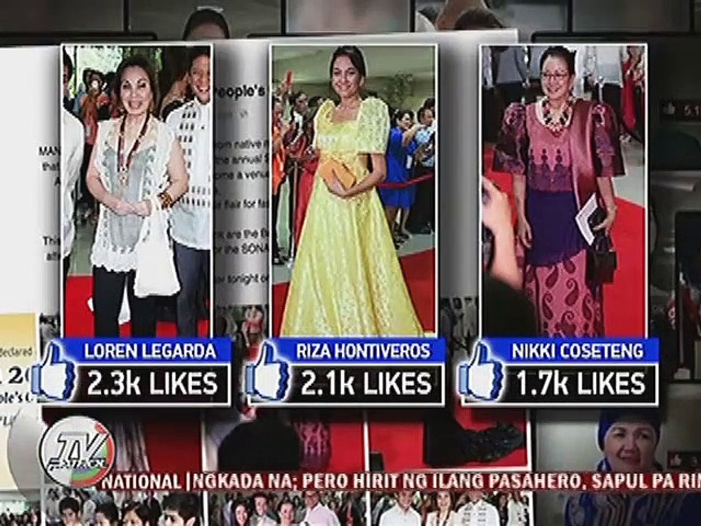 Kris Aquino, umani ng likes sa #SONA2015 Fashion People's Choice