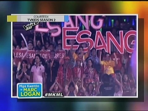 WATCH:Throwback Videos of The Voice Kids Season 2's Sassa at Esangsa Mga Kwento ni Marc Logan