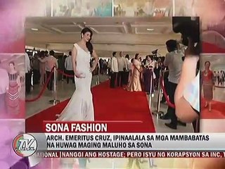 Arch. Emeritus Cruz, ipinaalala sa mga mambabatas na huwag maging maluho sa SONA