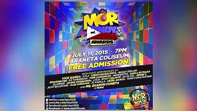 Mga kaganapan sa bonggang MOR Pinoy Music Awards