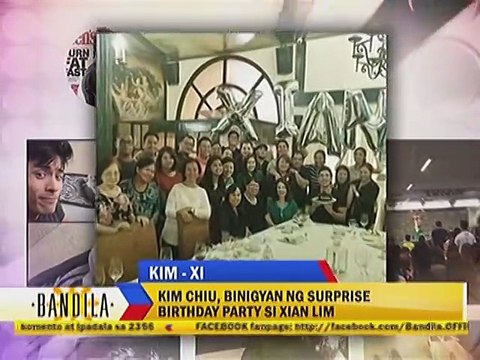 Kim Chiu, binigyan ng surprise birthday party si Xian Lim