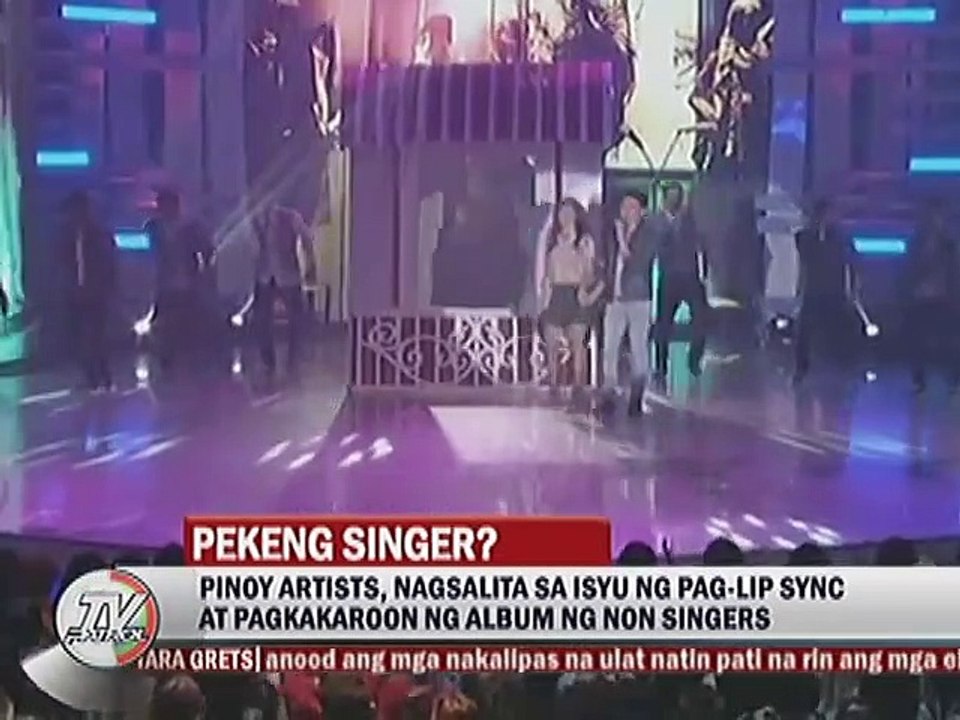 Pinoy Artists, nagsalita sa isyu ng pag-lip syn...