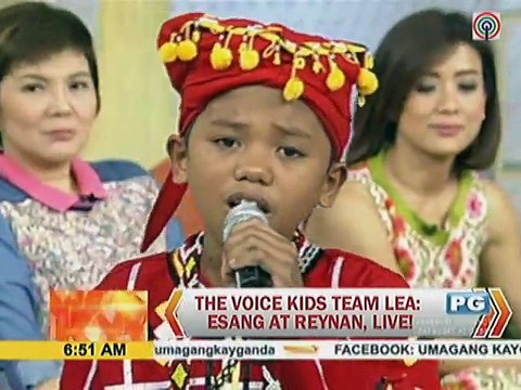 The Voice Kids Team Lea: Esang at Reynan, live!