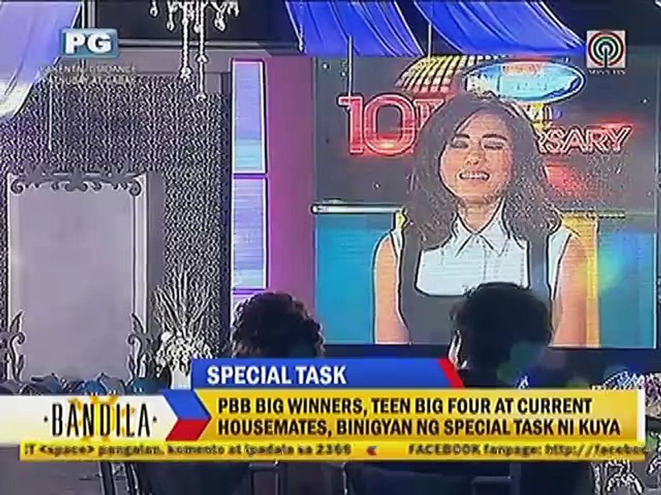 PBB Big Winners, Teen Big Four at current housemates, binigyan ng special task ni Kuya
