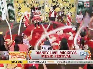 Mickey & Minnie Mouse ng Disney, live na nagpasaya sa UKG