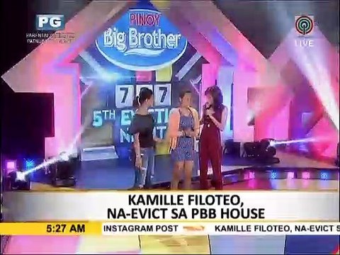 Kamille Filoteo, na-evict sa PBB House