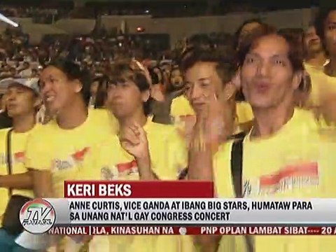 Anne Curtis, Vice Ganda at ibang big stars, humataw para sa unang Nat'l Gay Congress Concert
