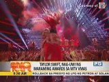 Taylor Swift, nag-uwi ng maraming awards sa MTV VMAS