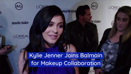 Kylie Jenner And Balmain Team Up