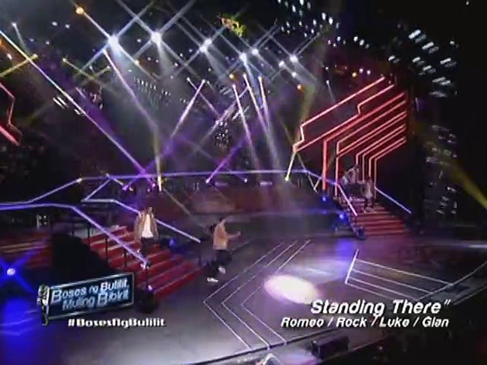 Romeo, Rock, Luke and Gian sing ""Standing There""