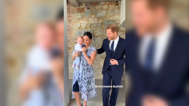Archie, el hijo de los duques de Sussex, acude a su primer acto oficial