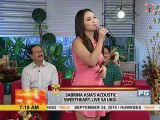 Sabrina Asia's Acoustic Sweetheart, Live sa UKG!
