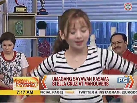 Umagang sayawan kasama si Ella Cruz at Manouvers