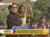 Gov. Vilma Santos, pinangunahan ang zumba workout sa Batangas Capitol