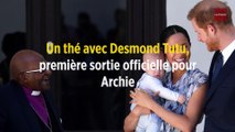 Un thé avec Desmond Tutu, première sortie officielle pour Archie