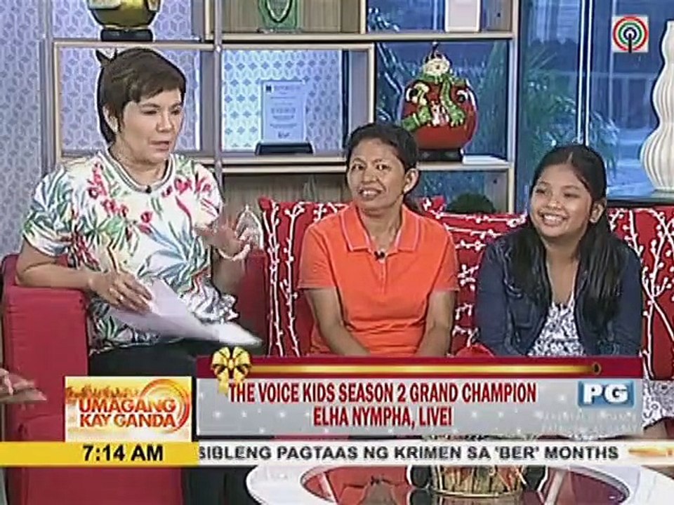 Tignan kung paano gayahin ni The Voice Kids Season 2 Grand Champion Elha ang boses nina Jaya, Jessa at Bamboo