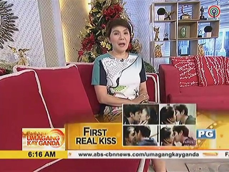 Leah at Clark, tinotoo na ang kanilang kiss