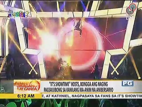 It's Showtime hosts, bongga ang naging pagsalubong sa kanilang ika-anim na Anibersaryo