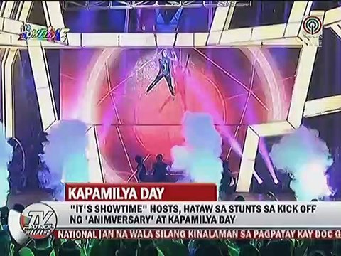 It's Showtime hosts, hataw sa stunts sa kick off ng 'Animversary' at Kapamilya Day