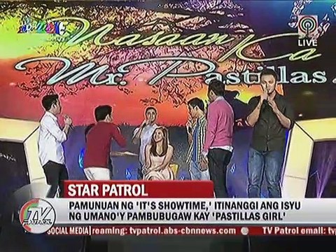 Pamunuan ng 'It's Showtime', itinanggi ang isyu ng umano'y pambubugaw kay 'Pastillas Girl'