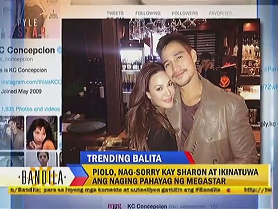 Piolo, nag-sorry kay Sharon at ikinatuwa ang naging pahayag ng Megastar