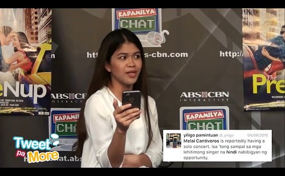 Prinsesa ng Masa Melai Cantiveros reads mean tweets at the Kapamilya Chat
