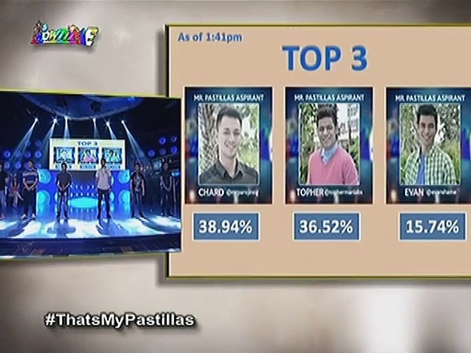 Sino na ba ng nangunguna sa puso ng madlang people na maging Mr. Pastillas