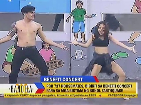 PBB 737 housemates, bibirit sa benefit concert para sa mga biktima ng Bohol earthquake