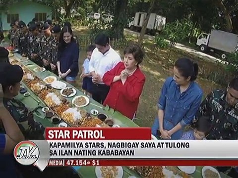 Kapamilya Stars, nagbigay saya at tulong sa ilan nating kababayan
