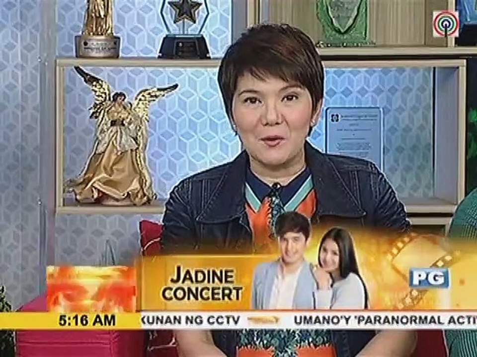 JaDine, pinakilig ang fans sa kanilang concert sa Pampanga