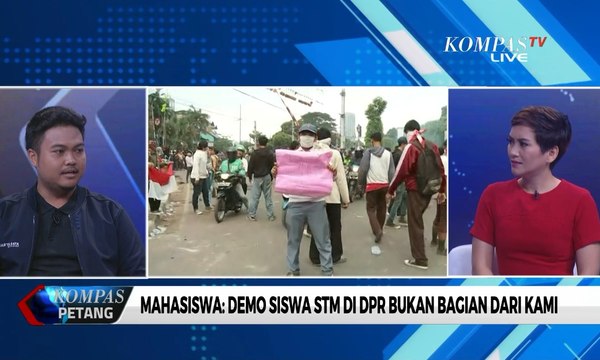 DIALOG - Mahasiswa Tolak RUU KPK & RUU KUHP, BEM SI: Kami Tidak Terkait dengan Aksi Pelajar STM