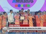 Mga programa ng ABS-CBN, panalo sa 37th CMMA