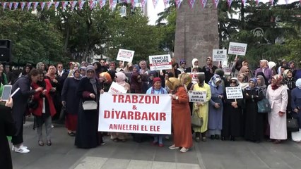 STK temsilcilerinden Diyarbakır annelerine destek - TRABZON