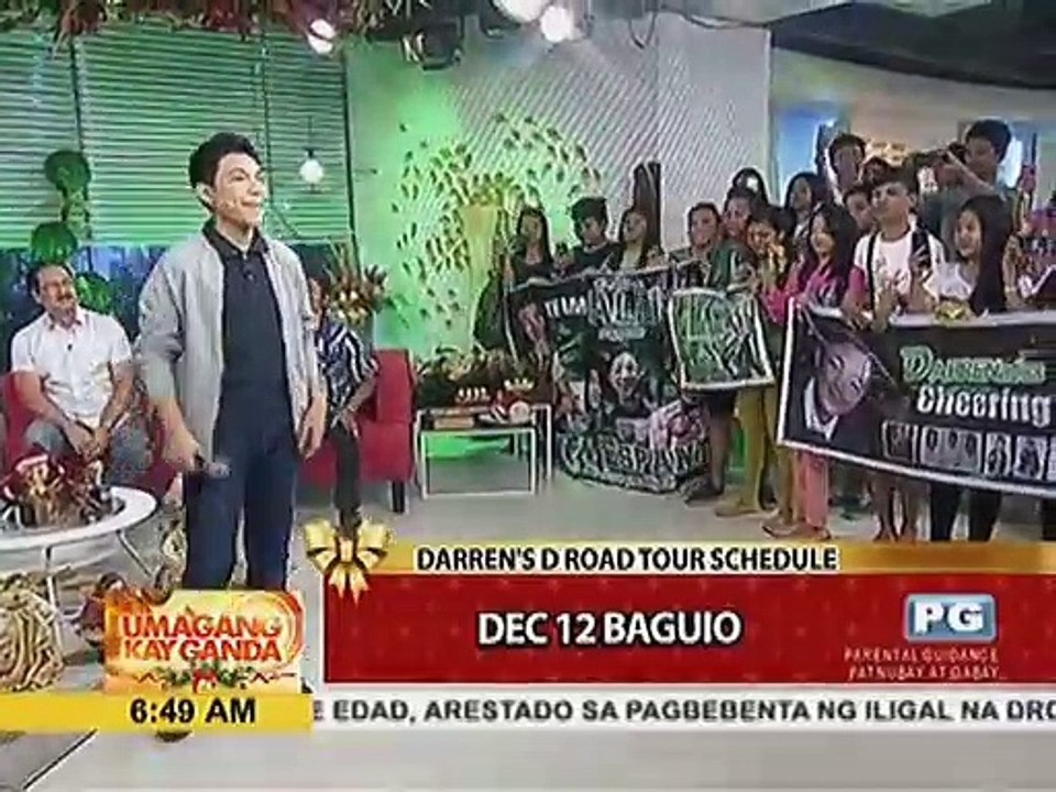 WATCH: Darren Espanto performs APEC 2015 official theme song LIVE on UKG
