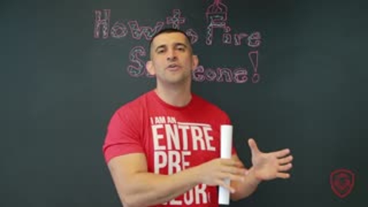How to Fire Someone