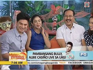 Pambansang Bully, Albie Casino Live sa UKG!