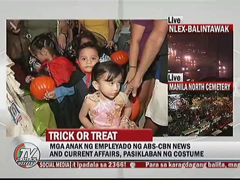 Mga anak ng empleyado ng ABS-CBN News and Current Affairs, pasiklaban ng costume
