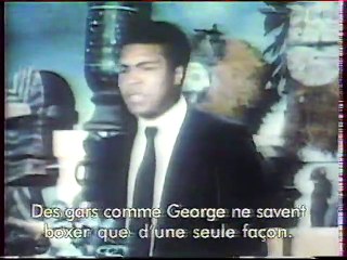 Portraits Mohamed Ali et George Foreman