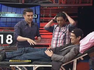 Janus Del Prado re-enacts one of his scene in the movie ""One More Chance""