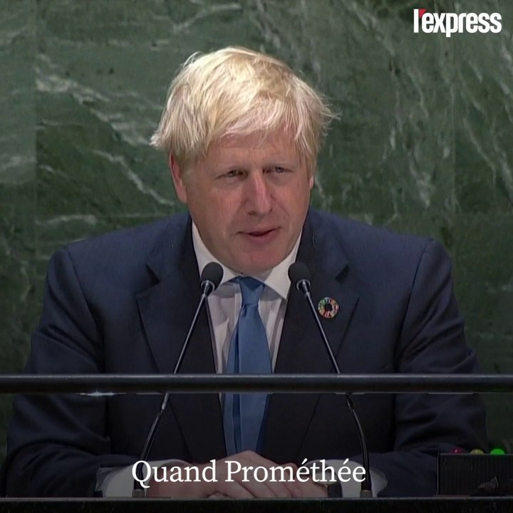 "Poulet sans pattes" : le discours étonnant de Boris Johnson à l'ONU