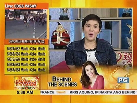 Kris Aquino, ipinakita ang behind the scene photos sa MMFF entry na 'All You Need is Pag-ibig'