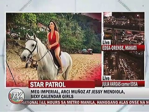 Meg Imperial, Arci Mu?z at Jessy Mendiola, sexy calendar girls