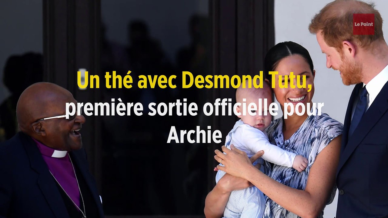 Un thé avec Desmond Tutu, première sortie officielle pour Archie