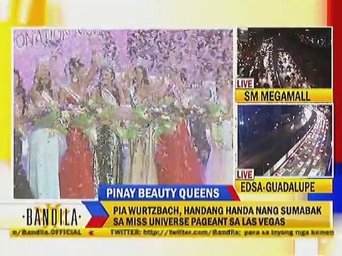 Pinay Beauty Queens na sina Pia Wurtzbach at Christi McGarry, handa na sa kani-kanilang pageantPinay Beauty Queens na sina Pia Wurtzbach at Christi McGarry, handa na sa kani-kanilang pageant