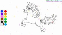 Coloration Licorne | Peindre pour les jeunes enfants et dessiner pour les enfants