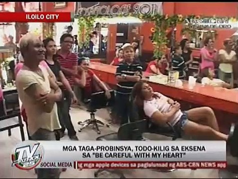 Mga taga-probinsya todo kilig din sa Be Careful