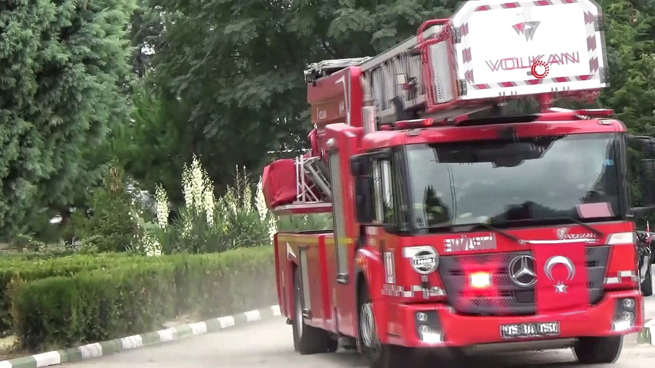 İtfaiye Haftası'nda okulda yangın tatbikat gerçekleştirildi