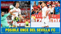 Posible once del Sevilla ante el Eibar